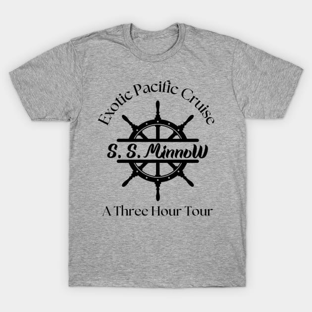 Three Hour Tour T-Shirt by TravelTeezShop